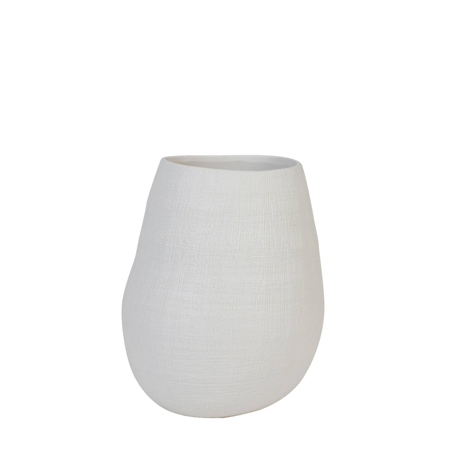 Vase Ø26x31,5 cm GIORGIA ceramics matt cream - Light & Living