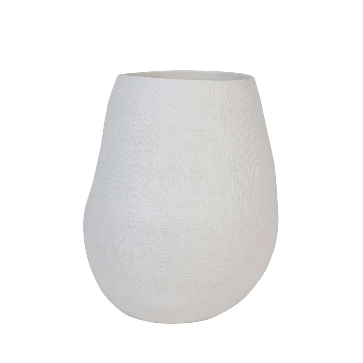 Vase Ø32x39,5 cm GIORGIA ceramics matt cream - Light & Living