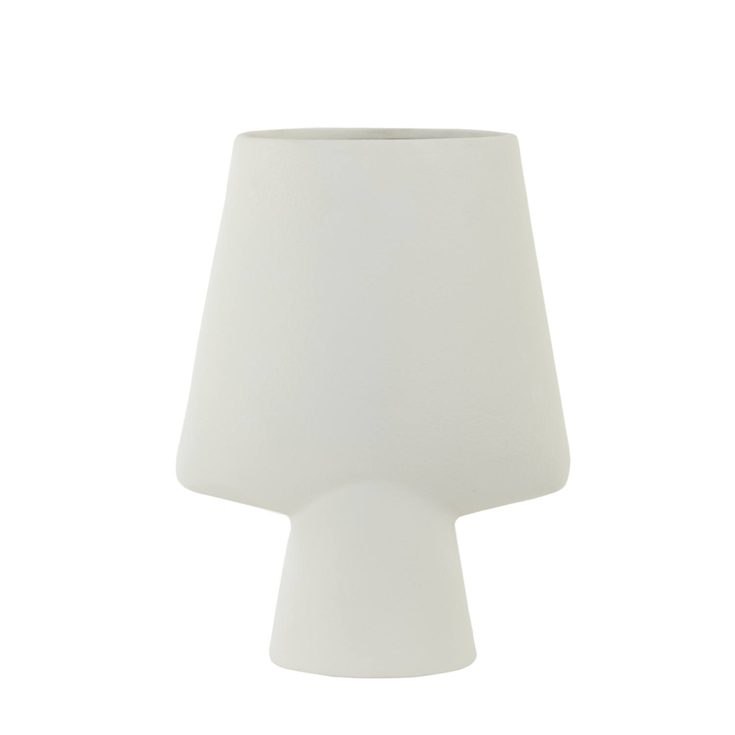 Vase deco 30,5x15,5x40,5 cm CIARA ceramics cream - Light & Living