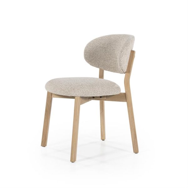 Stoel Mikky naturel - taupe Moon Eleonora - Afbeelding 2