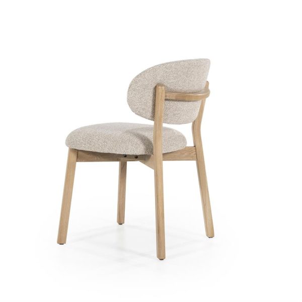 Stoel Mikky naturel - taupe Moon Eleonora - Afbeelding 4