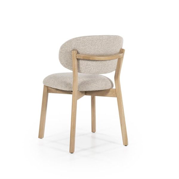 Stoel Mikky naturel - taupe Moon Eleonora - Afbeelding 5