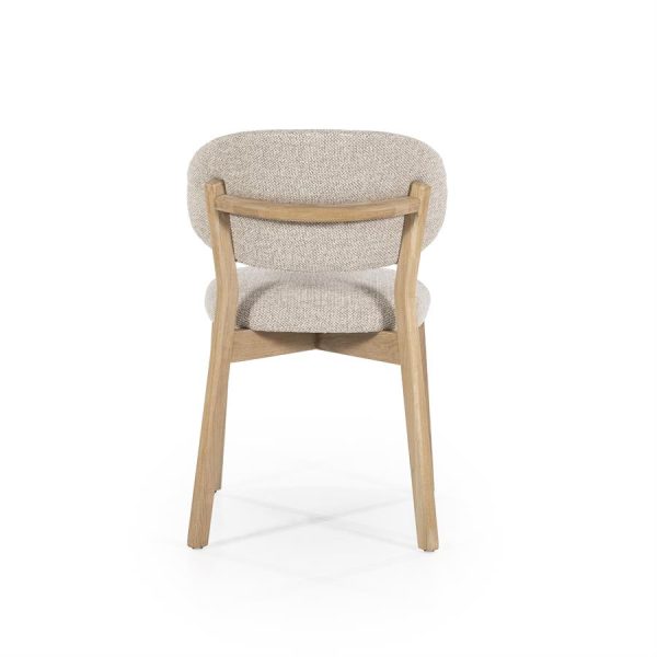 Stoel Mikky naturel - taupe Moon Eleonora - Afbeelding 6