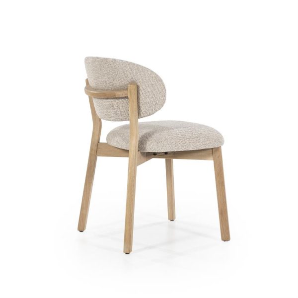 Stoel Mikky naturel - taupe Moon Eleonora - Afbeelding 8