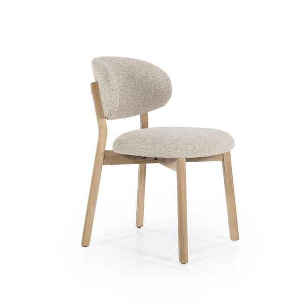 Stoel Mikky naturel - taupe Moon Eleonora - Afbeelding 10