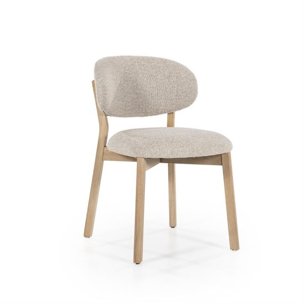 Stoel Mikky naturel - taupe Moon Eleonora - Afbeelding 11