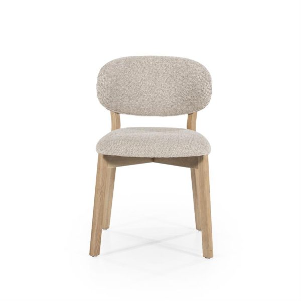 Stoel Mikky naturel - taupe Moon Eleonora - Afbeelding 12