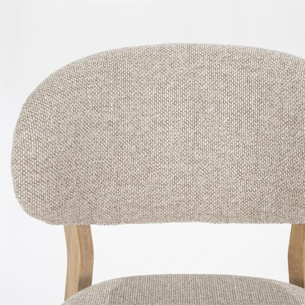 Stoel Mikky naturel - taupe Moon Eleonora - Afbeelding 13