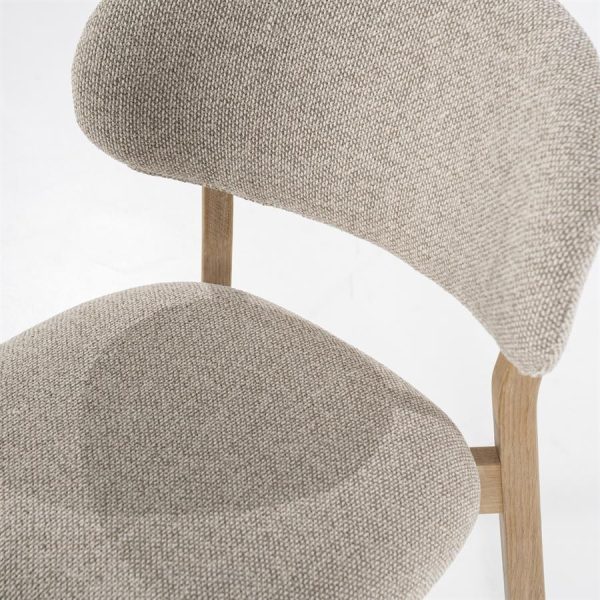 Stoel Mikky naturel - taupe Moon Eleonora - Afbeelding 14