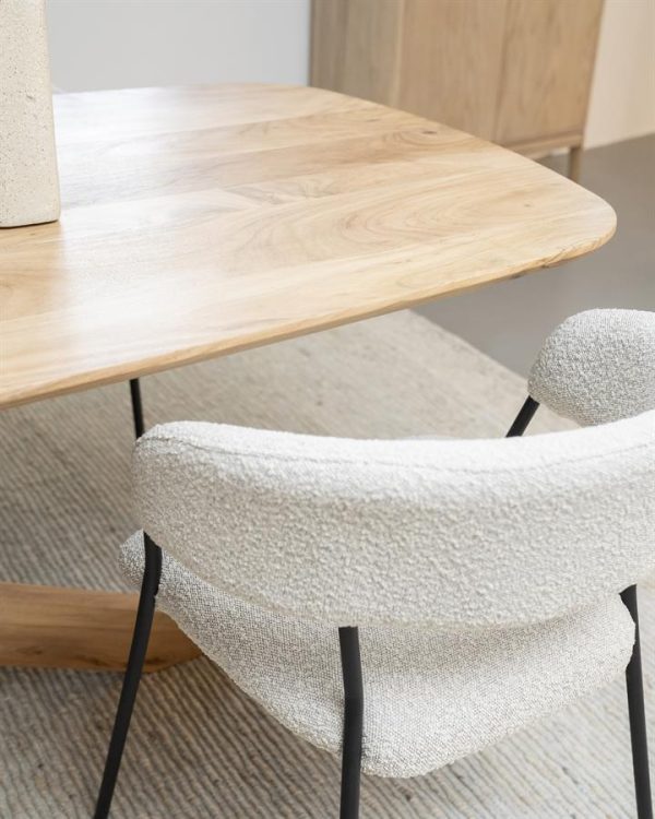 Eettafel Nikki 200x100 - naturel Eleonora - Afbeelding 8