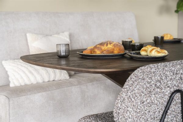 Eettafel Nikki 240x100 - bruin Eleonora - Afbeelding 7