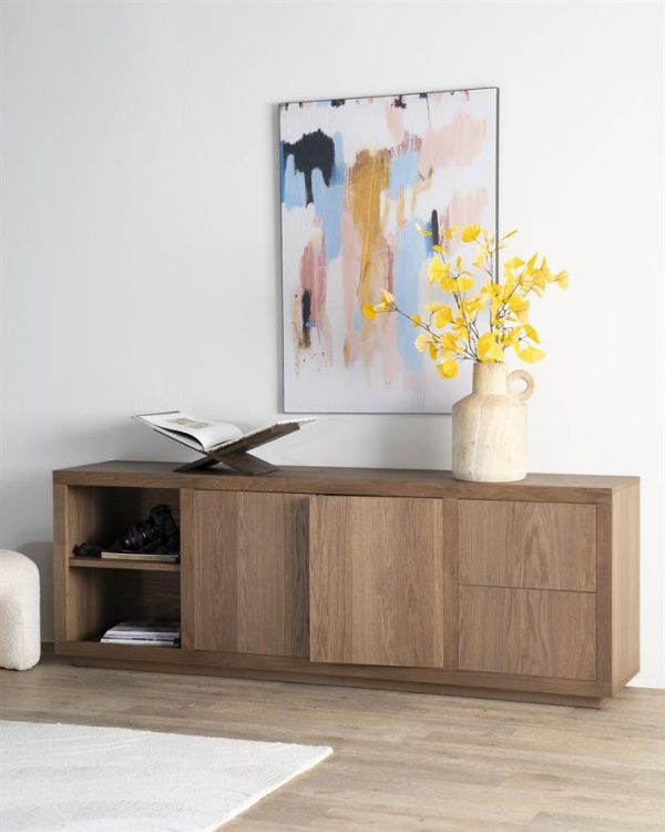 Dressoir Helsinki - lichtbruin Eleonora - Afbeelding 12