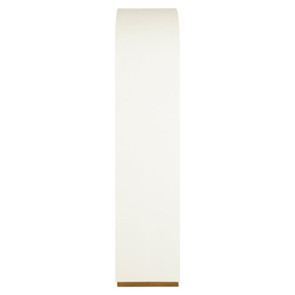 Wandkast Tivoli met gebogen bovenkant 2-deurs 3-planken (White) Richmond Interiors - Afbeelding 3