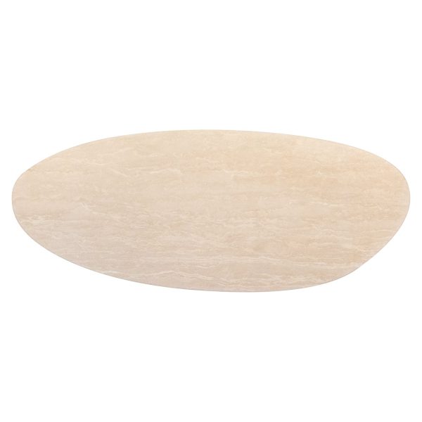 Eettafel Renaissance organisch Italian Travertine (Beige) Richmond Interiors - Afbeelding 4