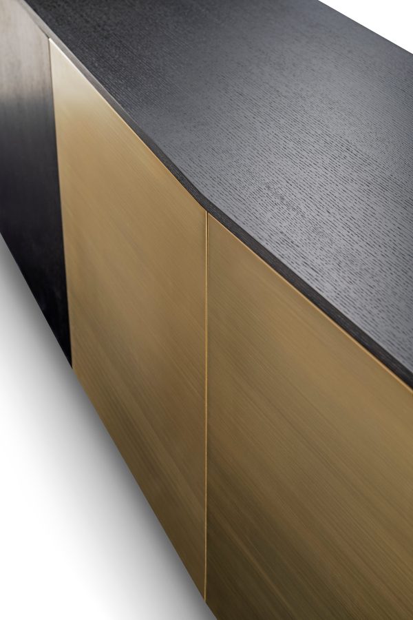 Dressoir Dax 4-deuren (Charcoal) Richmond Interiors - Afbeelding 4