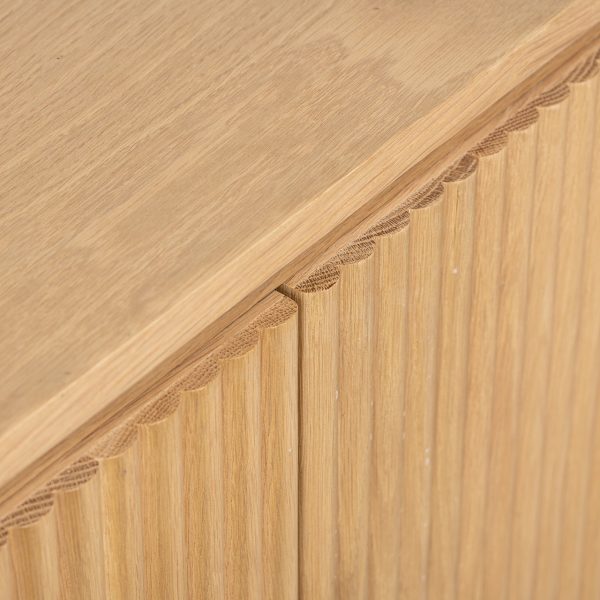 TV-meubel Belfort 4-deurs (Natural oak) Richmond Interiors - Afbeelding 10