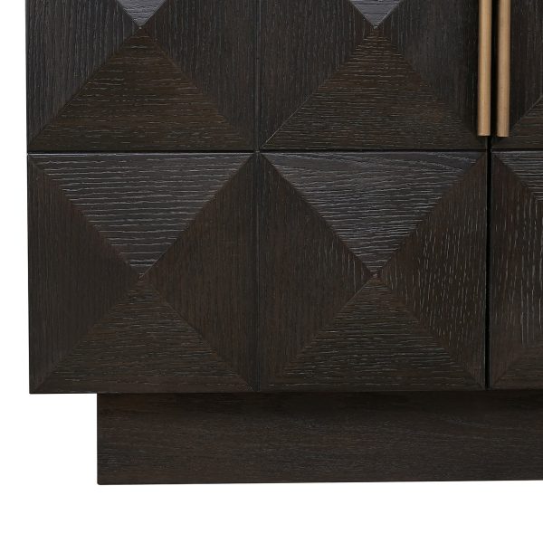 Dressoir Claremont 4-deurs (Brown) Richmond Interiors - Afbeelding 9