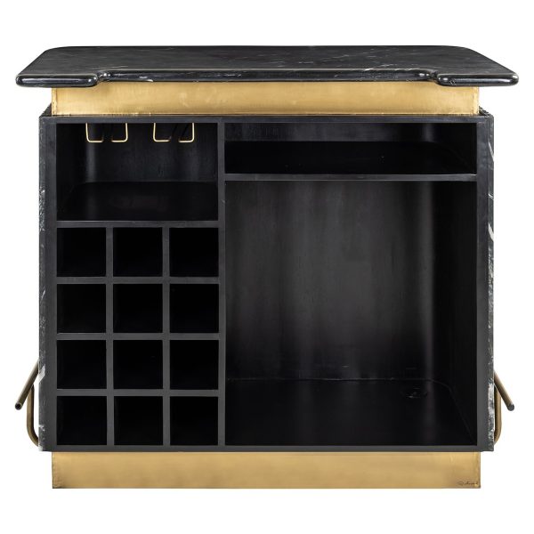 Bar Bombay (Black/gold) Richmond Interiors - Afbeelding 3