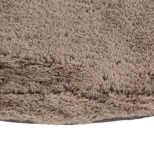 Vloerkleed Saifo furry 160Ø (Sand) Richmond Interiors - Afbeelding 4