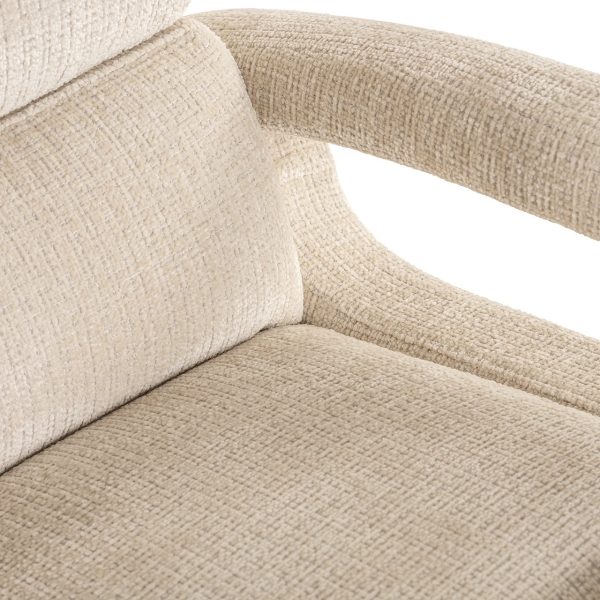 Relax draaifauteuil Denvi beige chenille (Niagara 902 beige Chenille) Richmond Interiors - Afbeelding 10