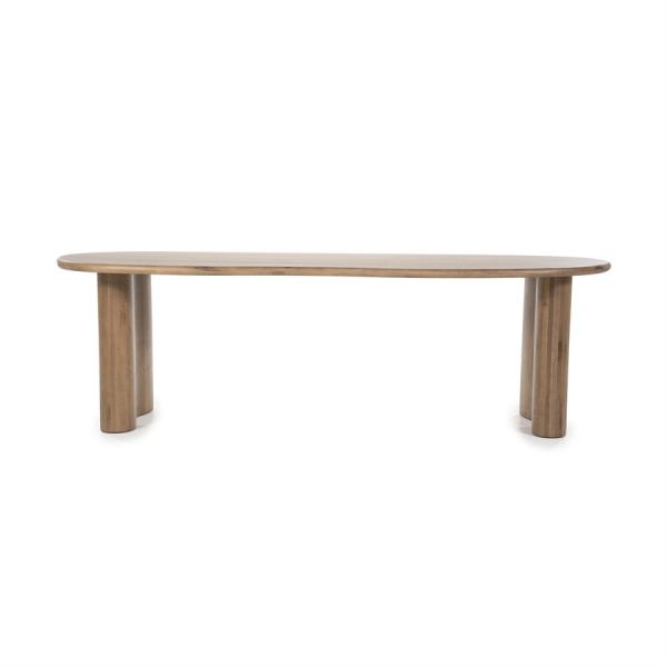 Eettafel Josh 250x110 cm - bruin Eleonora