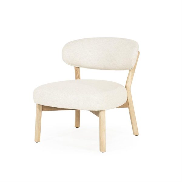 Fauteuil Mikky naturel - beige Moon Eleonora