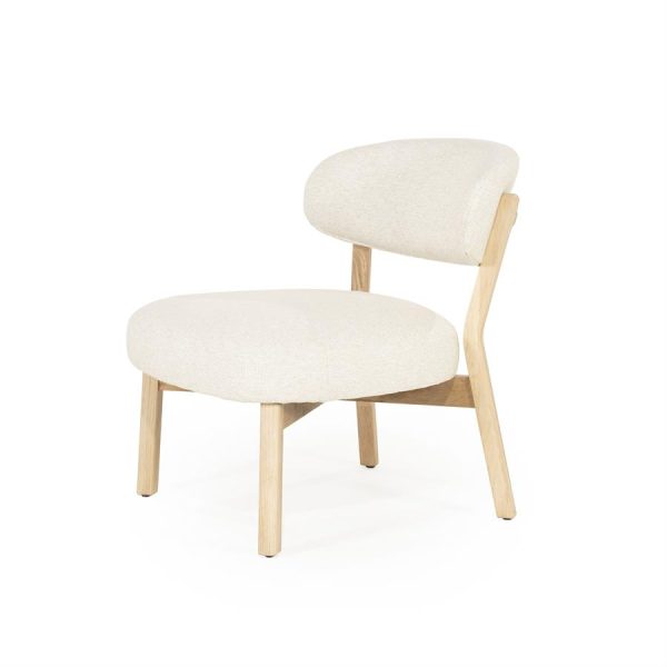 Fauteuil Mikky naturel - beige Moon Eleonora - Afbeelding 3