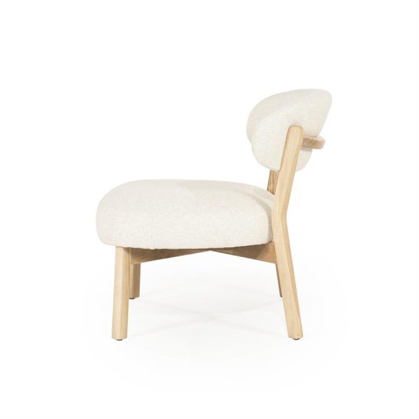 Fauteuil Mikky naturel - beige Moon Eleonora - Afbeelding 4