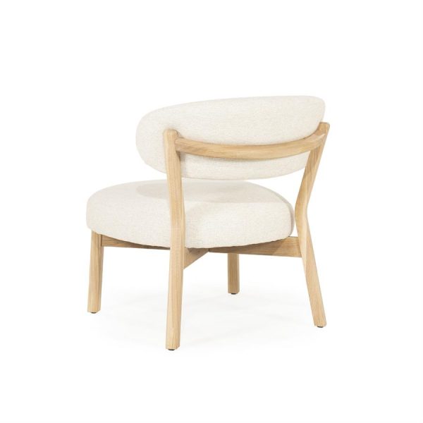 Fauteuil Mikky naturel - beige Moon Eleonora - Afbeelding 6