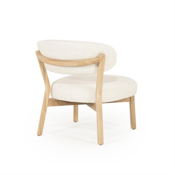 Fauteuil Mikky naturel - beige Moon Eleonora - Afbeelding 8