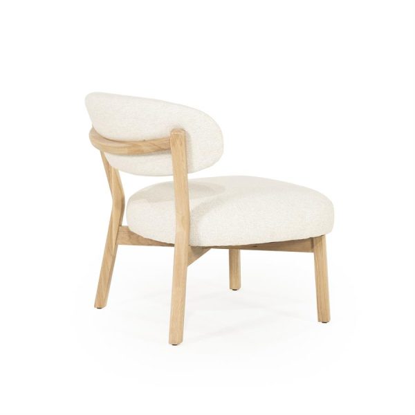 Fauteuil Mikky naturel - beige Moon Eleonora - Afbeelding 9