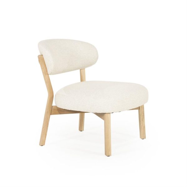 Fauteuil Mikky naturel - beige Moon Eleonora - Afbeelding 11