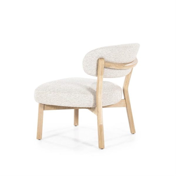 Fauteuil Mikky naturel - taupe Moon Eleonora - Afbeelding 4