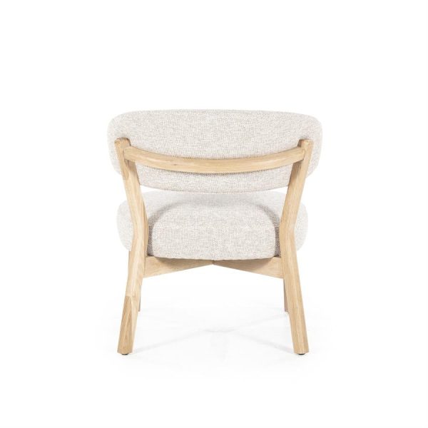 Fauteuil Mikky naturel - taupe Moon Eleonora - Afbeelding 6