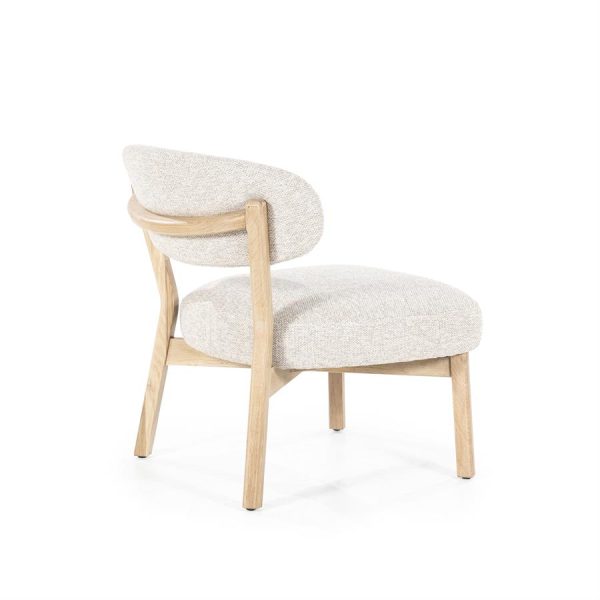 Fauteuil Mikky naturel - taupe Moon Eleonora - Afbeelding 8