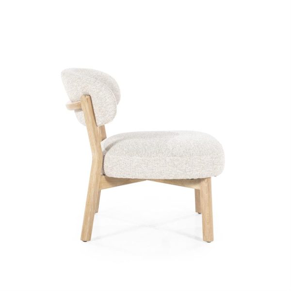 Fauteuil Mikky naturel - taupe Moon Eleonora - Afbeelding 9
