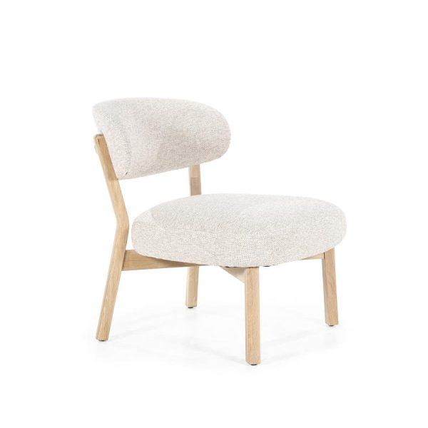Fauteuil Mikky naturel - taupe Moon Eleonora - Afbeelding 10