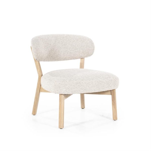 Fauteuil Mikky naturel - taupe Moon Eleonora - Afbeelding 11