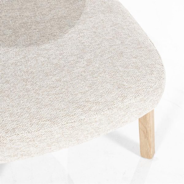 Fauteuil Mikky naturel - taupe Moon Eleonora - Afbeelding 13