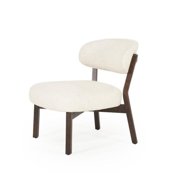 Fauteuil Mikky bruin - beige Moon Eleonora - Afbeelding 2