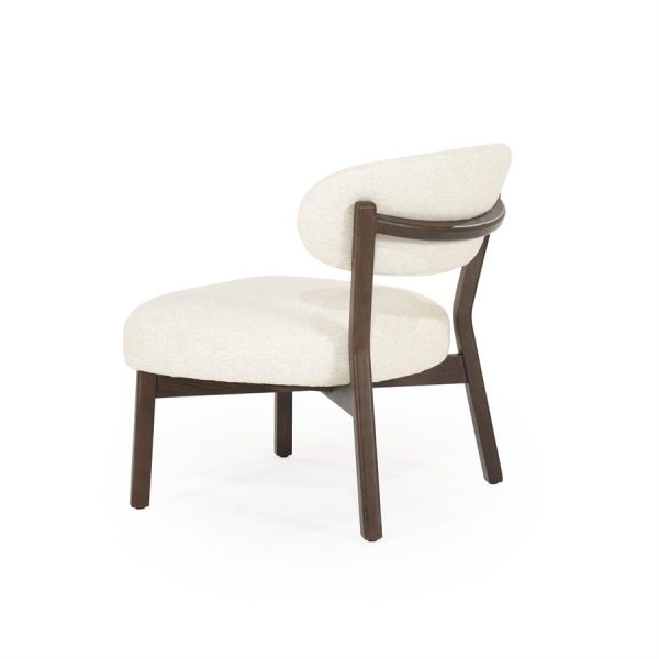 Fauteuil Mikky bruin - beige Moon Eleonora - Afbeelding 4