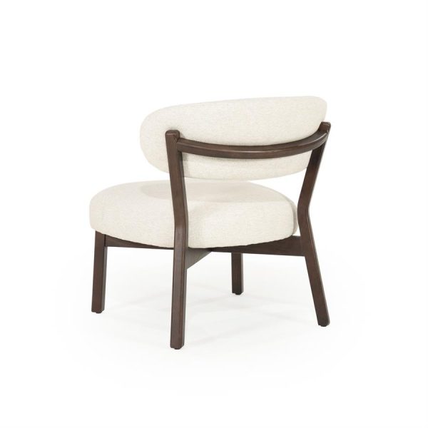 Fauteuil Mikky bruin - beige Moon Eleonora - Afbeelding 5