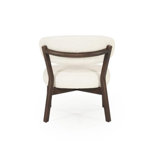 Fauteuil Mikky bruin - beige Moon Eleonora - Afbeelding 6