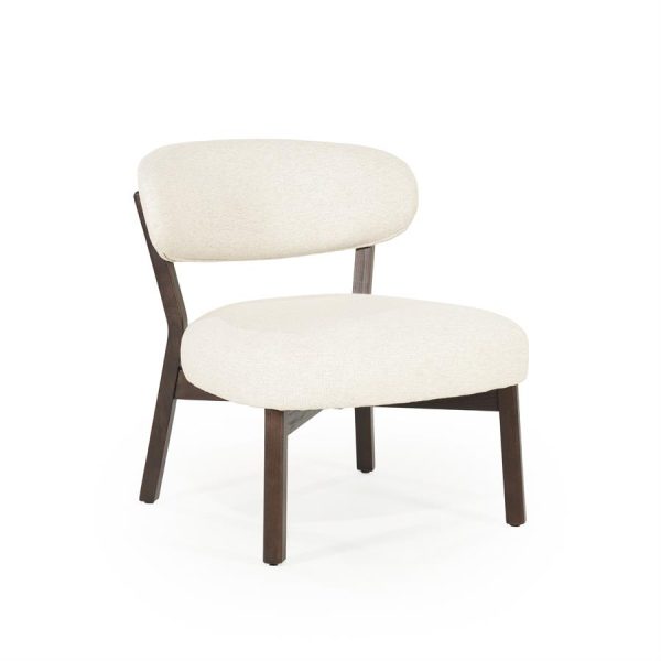 Fauteuil Mikky bruin - beige Moon Eleonora - Afbeelding 12