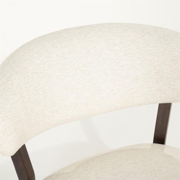 Fauteuil Mikky bruin - beige Moon Eleonora - Afbeelding 15