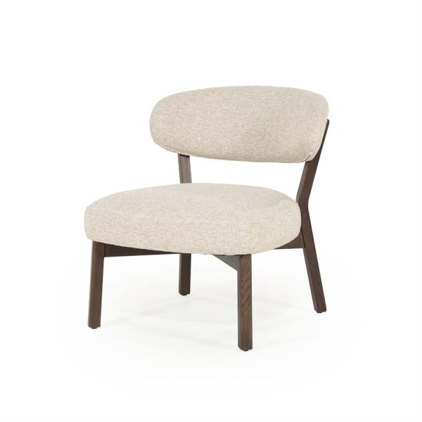 Fauteuil Mikky bruin - taupe Moon Eleonora