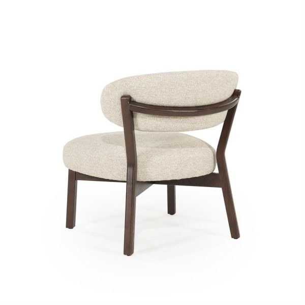 Fauteuil Mikky bruin - taupe Moon Eleonora - Afbeelding 5