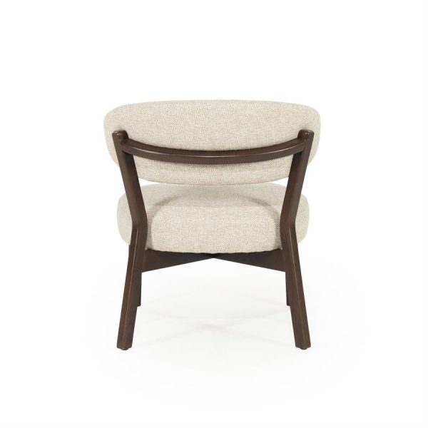 Fauteuil Mikky bruin - taupe Moon Eleonora - Afbeelding 6