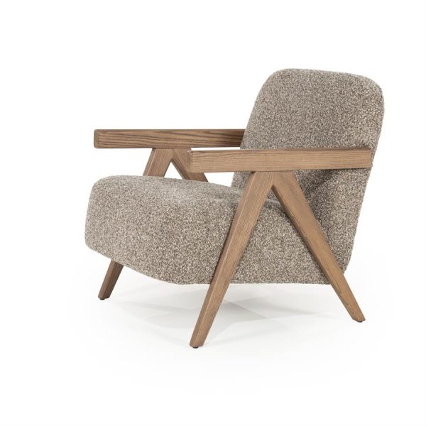 Fauteuil Francis - taupe Flou Eleonora - Afbeelding 2