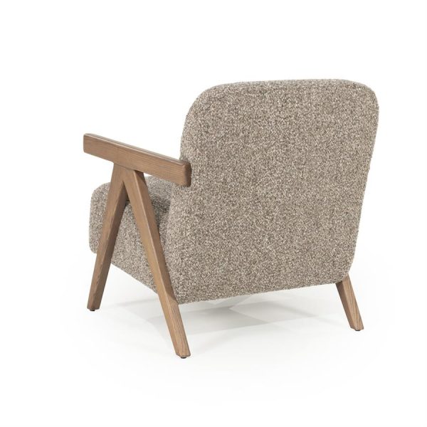 Fauteuil Francis - taupe Flou Eleonora - Afbeelding 5